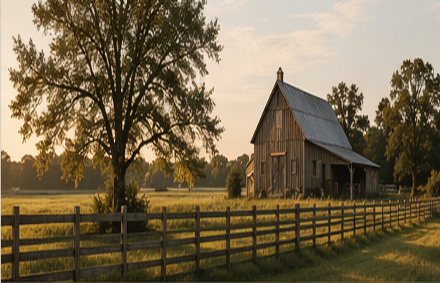Virginia Creek farm landscape